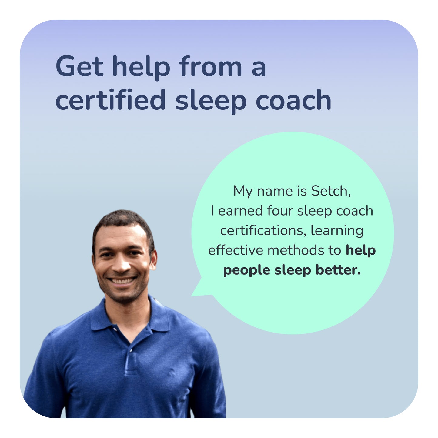 Personalized Adult Sleep Coaching