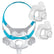 Fisher & Paykel Evora™ Full Compact Face Mask Fit Pack