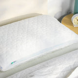 Adjustable Shredded Memory Foam Pillow on bed