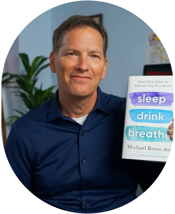 Sleep Drink Breathe by Dr. Breus: Simple Habits for Long-Term Health