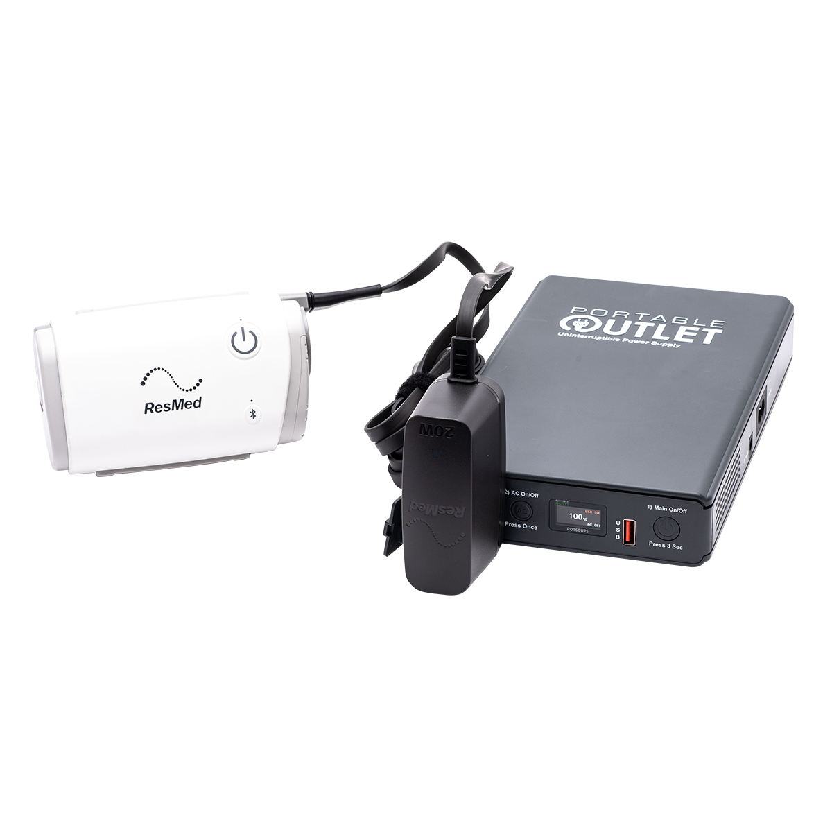 Portable Outlet UPS CPAP Battery