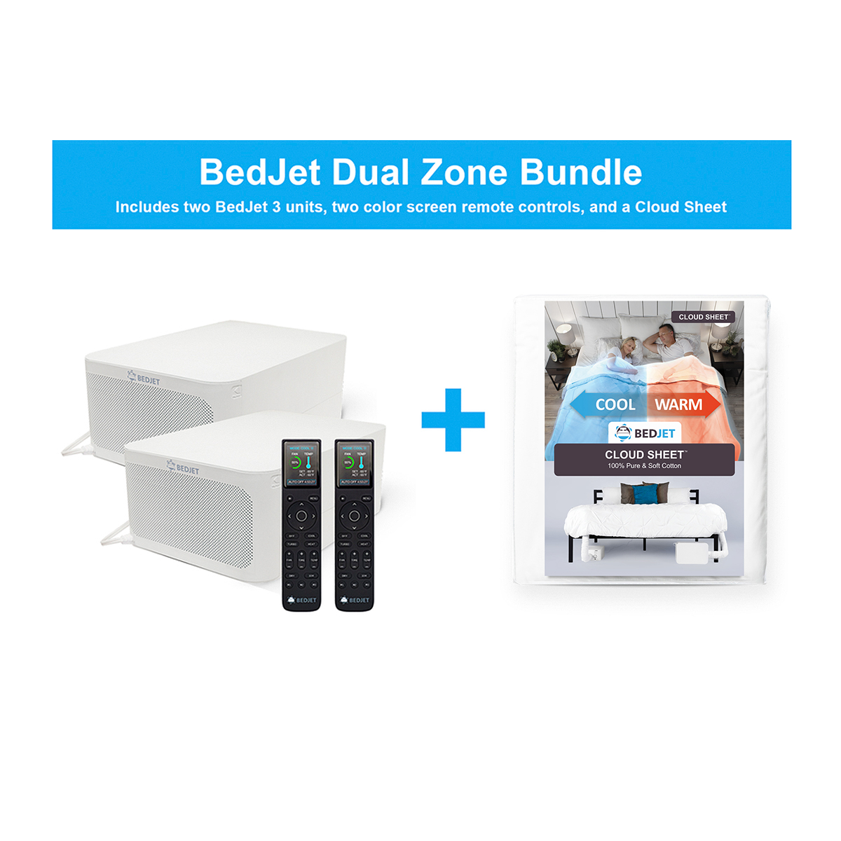 Dual Zone BedJet 3 Climate Comfort System for Couples