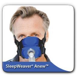Circadiance SleepWeaver Anew Cloth Full-Face CPAP Mask with Headgear